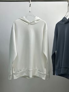 Polyester/Cotton <b>Blend</b> Fleece Boxy Fit Hoodie Sweatshirt Mens Blank Heavyweight High Quality Custom Logo Pullover Spring - Product Image 6