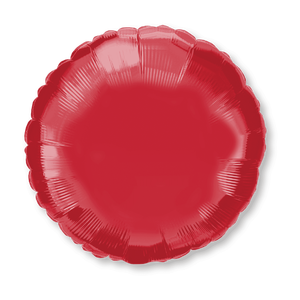 Globos Circulares Rojos para Fiesta, 81 cm, Bolsa de 12 Unidades - Product Image 3