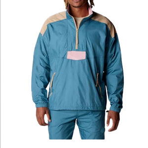 High Quality Patch Logo <b>Pullover</b> Windcheater Jacket Custom Logo Cool Style Windproof Summer Rain Jacket - Product Image 1