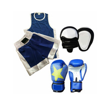 Gants de boxe pour enfants en PVC de haute qualité avec logo personnalisé, bandages, sac de frappe, ensemble complet WINNERS INTERNATIONAL WI-BB-95