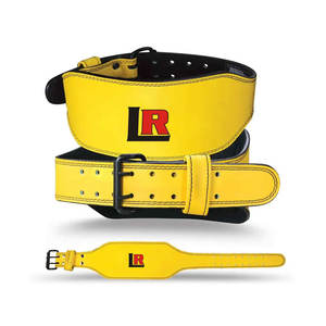 Cinturones de Levantamiento de Pesas de Cuero Vacuno Profesional Unisex 2024, Ligeros, Antideslizantes, de Calidad Personalizada, Última Moda en Seguridad para el Gimnasio - Product Image 1