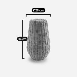 Ensemble de vases de sol modernes en rotin tissé Vases décoratifs en rotin naturel faits à la main pour la décoration de salon OEM ODM Vietnam - Product Image 6