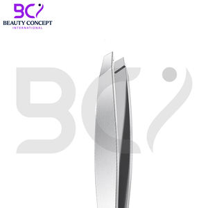 Pinzas para Cejas Duraderas y Personalizadas al Por Mayor, Pinzas Inclinadas de Acero Inoxidable para Depilación para Mujeres y Hombres - Product Image 2