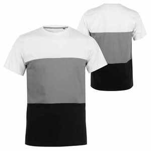Camiseta ajustada de manga corta para hombre, camisa con diseño de logotipo personalizado en blanco, 100% algodón - Product Image 3