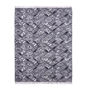 Nouveau grand tapis moderne en coton de salon motif géométrique attrayant tissage plat tailles et couleurs personnalisables durables à vendre - Product Image 5
