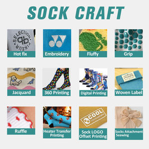 <b>Men's</b> High Quality 100% Cotton Crew <b>Socks</b> Funny <b>Novelty</b> Broccoholic Vegetable Design Custom Designed Color Logo Wholesale - Product Image 6