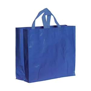 Borse Shopper Ecologiche in PP Riciclato, Borse Promozionali Laminate - Product Image 1