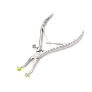 Pince à retirer les couronnes dentaires, pince à dents en acier inoxydable avec embout en caoutchouc, extraction orthodontique par instrument SurgiRight - Product Image 3