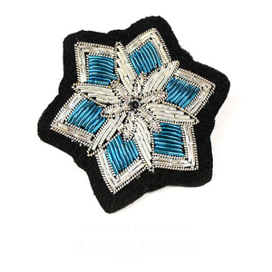 Broches en fil de lingot de nouvelle conception de meilleure qualité Broches en fil de lingot en gros à bas prix belle broche fantaisie #456 - Product Image 1