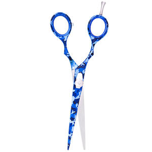 Ciseaux De Coupe De Cheveux Papier Enduit Couleur Ciseaux De Salon De Coiffure En Acier Inoxydable Avec Vis - Product Image 5