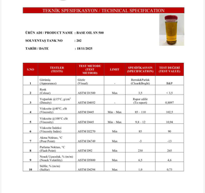 น้ำมันหล่อลื่นยานยนต์ SN 500 ISO VG 220 SAE Base Oil - Product Image 3