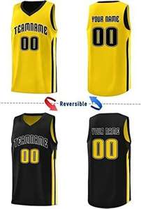 2024 Gilet de basket-ball avec technique de sublimation Double face à séchage rapide et respirant pour l'entraînement et les jeux - Product Image 4