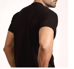 Camiseta de diseño cuadrado de gran tamaño para hombre, camiseta Premium de manga corta antiarrugas de algodón 2025, novedad de 100% - Product Image 4