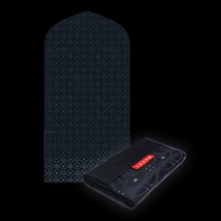 Tapis de prière portable en polyester, textile de maison, la poche Sejadah, vente en gros, Mihrab TAKVA Singapour (édition limitée)