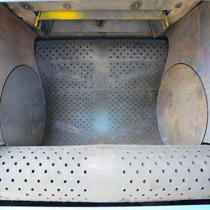 ตู้พ่นทรายสายพานแก้วสำหรับทำความสะอาดพื้นผิวอย่างต่อเนื่องและตกแต่งชิ้นส่วนโลหะขนาดเล็กถึงขนาดกลางเพื่อการส่งออก - Product Image 2