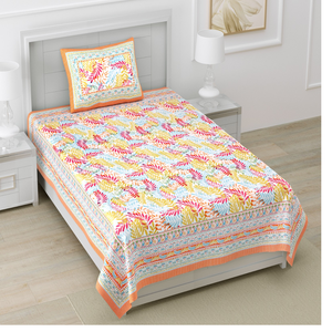 Sábanas de tamaño jumbo hechas a medida con 2 fundas de almohada 100% algodón 30s tela (tela más fina y suave) en tamaños - Product Image 5