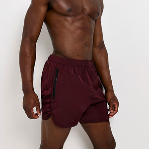 Vêtements de sport Short de plage élastique de bain à séchage rapide Short en maille taille haute avec fermeture à cordon de serrage imprimé pour hommes Style-OEM Service - Product Image 1