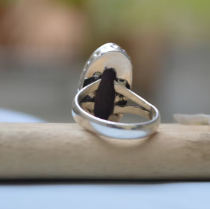 Oval Cab Purple Sugilite Gemstone 925 Sterling Silver Statement <b>Ring</b> High Quality Natural Gemstone Jewelry for Spiritual Healing - Product Image 4