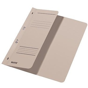 Leitz DIN <b>A4</b> 250g/m Recycled Gray Manila Cardboard Eyelet <b>Folder</b> High Quality File Organizer - Product Image 1