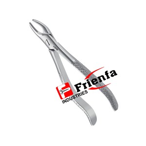 Fórceps de extracción de patrón inglés para molares inferiores # 86A Instrumentos dentales hechos de acero inoxidable alemán de alta calidad - Product Image 5