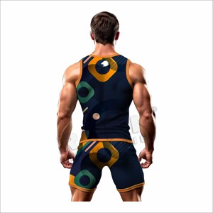 ชุดเสื้อแรชการ์ดแขนกุดระบายออกออกแบบโลโก้ของคุณเอง - Product Image 3