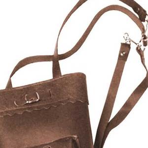 Sacoche en cuir compacte de haute qualité, fabriquée à la main, avec logo personnalisé imprimé, taille sur mesure, 320g, légère et ergonomique - Product Image 6