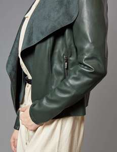 Veste en cuir pour femmes de qualité supérieure, vente en gros, durable, de haute qualité, sur mesure pour un style quotidien - Product Image 5