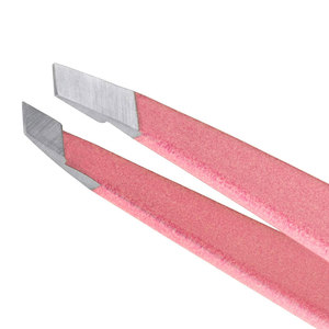 Meilleure vente pince à cils inclinée en acier inoxydable antistatique personnalisée marque privée pince à cils volume en gros - Product Image 2