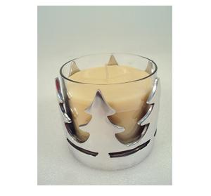 Aluminium Snowflake Glass <b>Tealight</b> <b>Holders</b> - Product Image 5