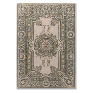 พรมขนสัตว์และวิสโคสทอมือลาย Kora Ivory หนา 10 มม. ลายแบบนามธรรม สำหรับใช้ในบ้าน-Top-179 พรมห้องนั่งเล่นสำหรับทางเดิน - Product Image 1