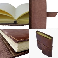 Carnet de voyage A5 en cuir véritable fait main, rechargeable, ligné/non ligné, journal, carnet de croquis pour hommes et femmes, idéal pour offrir