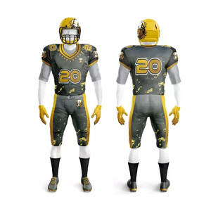 Personnalisable Vintage Football Américain Maillot pour Enfants Hommes Polyester Spandex Maille Court Respirant Professionnel Personnalisé Logo de l'équipe - Product Image 5