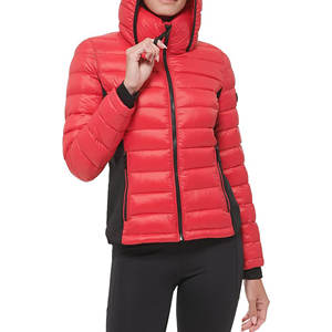 Veste matelassée d'hiver exclusive à la mode pour femmes fabriquée sur mesure avec un service OEM de haute qualité respirant et durable disponible - Product Image 4