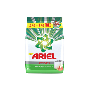 Pour détergent en poudre Ariel 10kg taille haute capacité pour harnais de famille puissance de nettoyage sérieuse pour la salle de bain - Product Image 2
