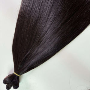 ผมต่อเรมี่แบบลอนธรรมชาติ ลอนลึก 100% ผมแท้ ดับเบิ้ลดรอว์น วีร์จิ้น เกรดพรีเมียม แบบเย็บสองชั้น - Product Image 1