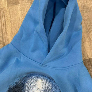 Sweat-shirts à capuche surdimensionnés pour hommes, 100 % coton, 400 g/m², de haute qualité, vierges, personnalisables, en molleton épais, vente en gros, collection 2026 - Product Image 6