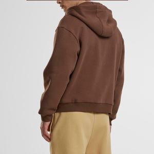 เสื้อฮู้ดดี้ผู้ชายคุณภาพดีที่สุด ทรงทันสมัย มีซิปด้านหน้า มีกระเป๋า ใส่สบาย เหมาะสำหรับการเดินทาง ทรงหลวม ทนทาน รุ่นใหม่ - Product Image 2