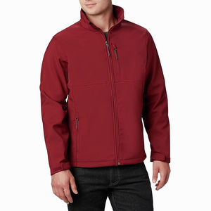 2025 vente chaude hommes Softshell veste en gros professionnel personnalisé Logo impression haute veste à capuche pour hommes - Product Image 6