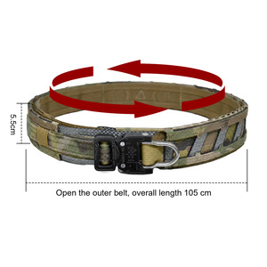 Ceinture tactique haute résistance Tegris - Nylon MC, ajustement réglable, boucle <span class=keywords><strong>Cobra</strong></span> durable - Product Image 5