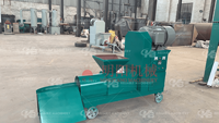 Machine à briquettes de charbon de bois et de sciure de bois à haute efficacité 380V, extrudeuse de charbon de bois pour barbecue, vente directe usine