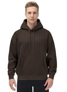Sudadera con capucha de lana para hombre personalizada 2025, sudadera holgada con capucha ultrasuave y bolsillos, sudaderas con hombros caídos - Product Image 5