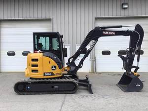 รถขุดขนาดเล็กมือสอง John Deere 50G 36 ตัน เครื่องยนต์ Yanmar ประสิทธิภาพสูง คุณภาพพรีเมียม อุปกรณ์ก่อสร้างขนาดกะทัดรัด พร้อมมอเตอร์และปั๊มเกียร์ - Product Image 5