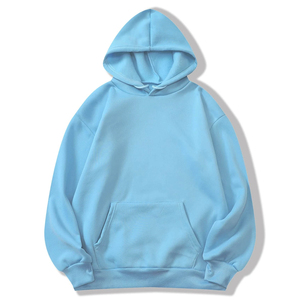 Sweats à capuche décontractés en coton mélangé pour hommes respirants et coupe-vent avec un design délavé au soleil pour l'automne et l'hiver à bas prix - Product Image 1