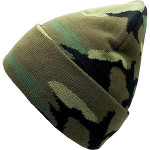 Top Premium Unisex invierno acrílico tejido puños gorros logotipo personalizado impreso al por mayor tamaño personalizado para viajar - Product Image 4