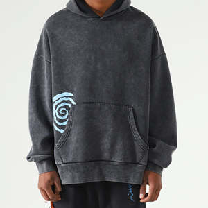 Sudaderas con Capucha para Hombre, 100% Algodón, Transpirables, Cálidas para Invierno, con Logotipo Personalizado, OEM y MOQ Bajo, las Más Vendidas del 2025 - Product Image 2