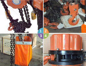 Kenancranes dhk รอกโซ่ไฟฟ้าความเร็วสูงแบบไม่มีที่สิ้นสุดพร้อมถุงโซ่ตะขอ - Product Image 3