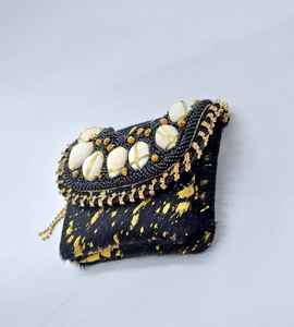Bolso de Mano Elegante con Cuentas y Bordado de Hilo de Primera Calidad, Accesorio Decorativo para Mujeres, Estilo Fiesta - Product Image 5