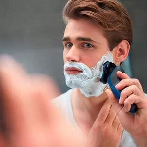 เครื่องตัดผมไฟฟ้าแบบชาร์จไฟได้ Philips เครื่องเล็มผมสเตนเลสสตีลและโลหะเครื่องเล็มผมแบบพกพาและเครื่องเติมอากาศ - Product Image 5