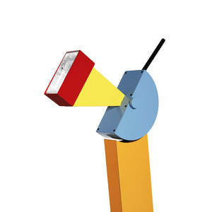 <span class=keywords><strong>Lampe</strong></span> sur pied <span class=keywords><strong>LED</strong></span> moderne Cavalieri E26 avec abat-jour en métal jaune et corps en fer pour la décoration du salon - Product Image 4