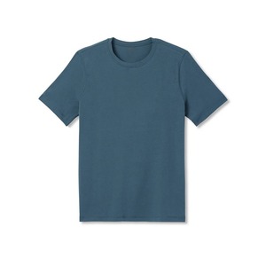 เสื้อยืดแขนสั้นผ้าฝ้ายแท้ 220 กรัม สไตล์ยุโรป-อเมริกัน ทรงหลวม คอเสื้อเรียบง่าย ไซส์ใหญ่ ผ้าเจอร์ซีย์ - Product Image 5